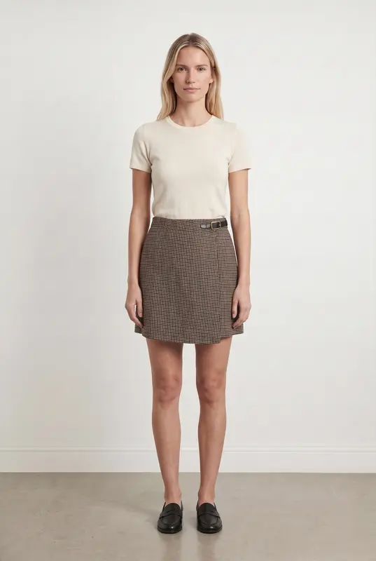 Jupe à carreaux - Taille M/38