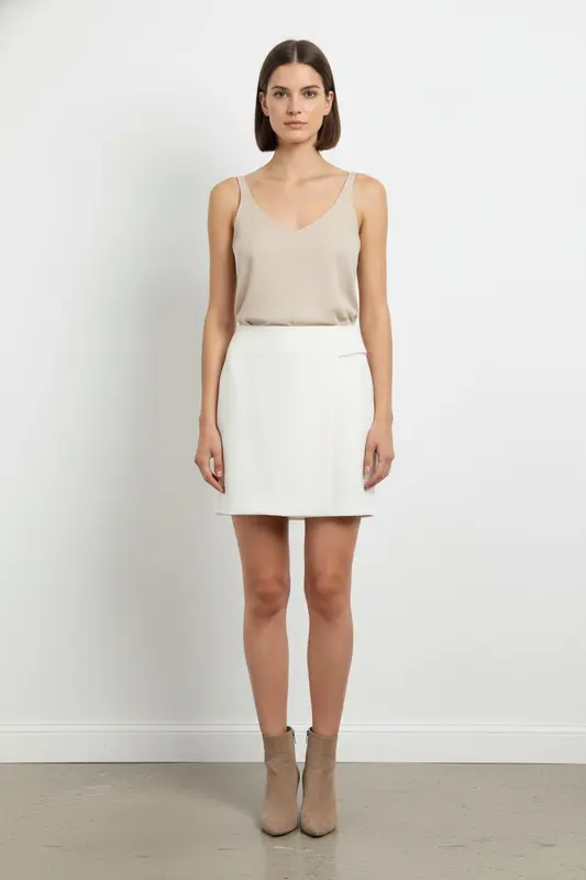 Jupe Blanche - Taille L/40