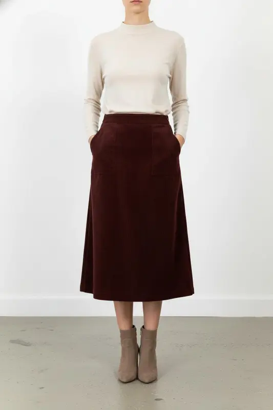 Jupe Bordeaux - Taille XL/42