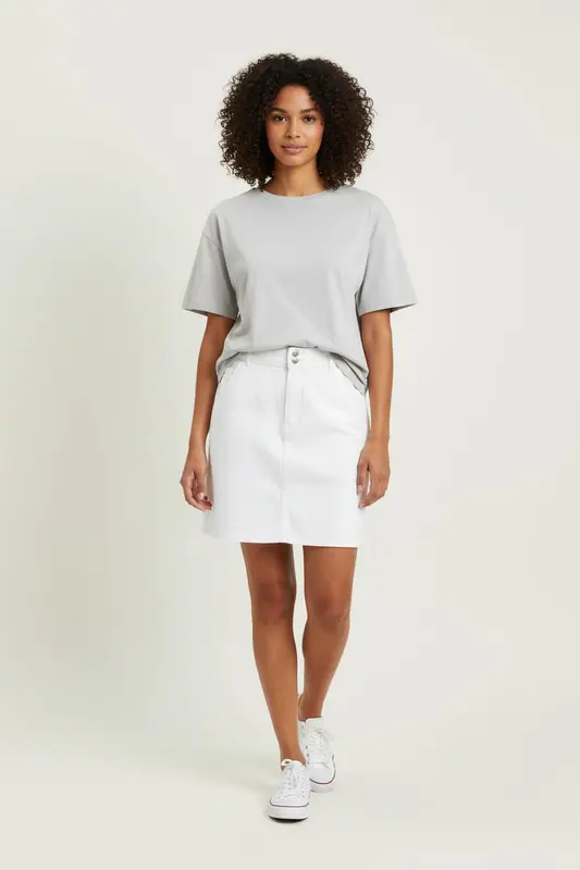 Jupe Courte Blanche - Taille XS/34