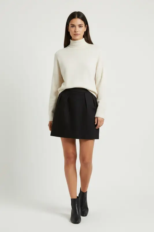 Jupe Courte Noire - Taille XL/42