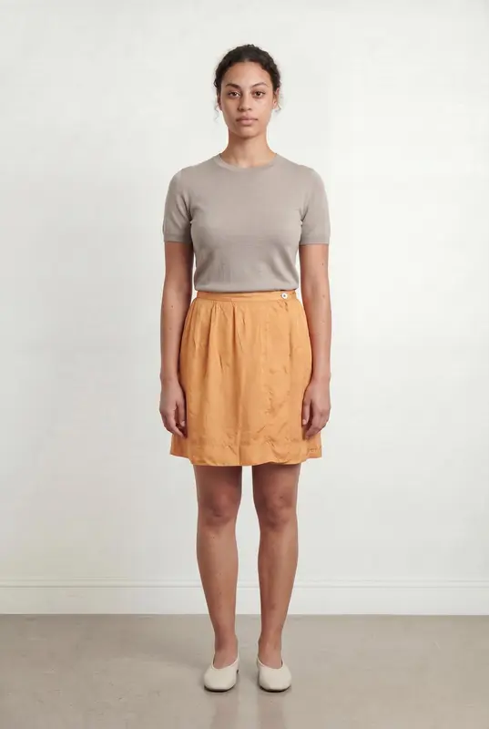Jupe Courte Orange - Taille L/40