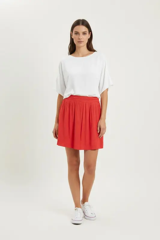 Jupe Courte Rose - Taille XS/34