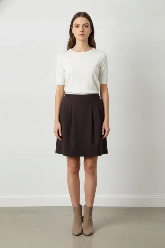 Jupe Courte Violette - Taille XL/42