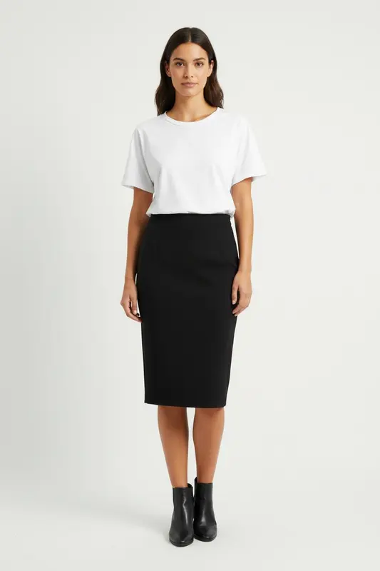 Jupe Crayon Noire - Taille M/38
