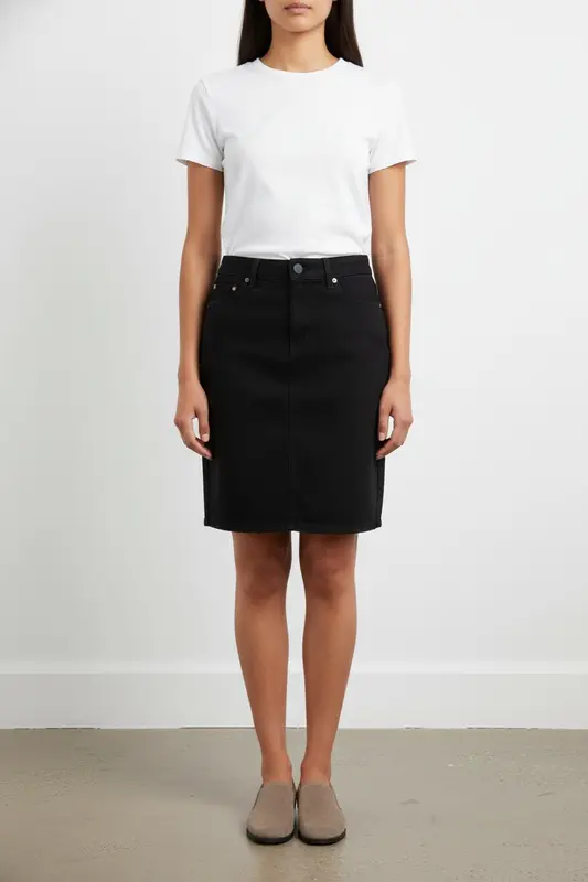 Jupe en Jean Bleu - Taille L/40