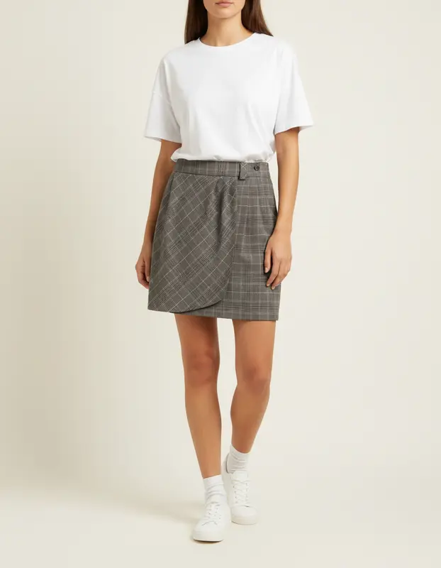 Jupe Grise - Taille M/38