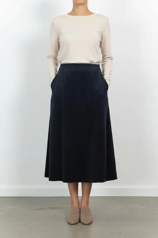 Jupe Longue Bleue - Taille L/40