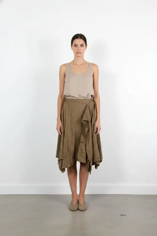 Jupe Longue Kaki - Taille M/38