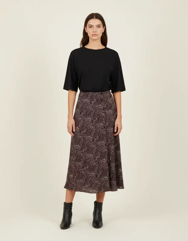 Jupe longue multicolore - Taille M/38