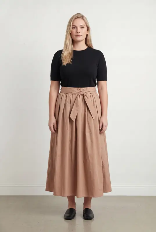 Jupe Longue Rose - Taille XXL/44