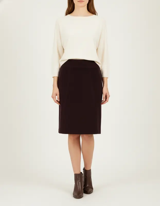 Jupe longue violette - Taille M/38
