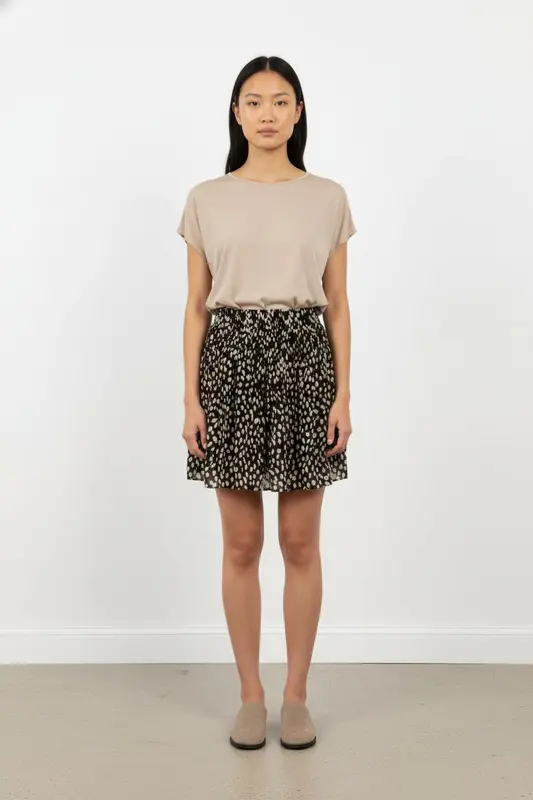 Jupe noir et blanc - Taille XS/34