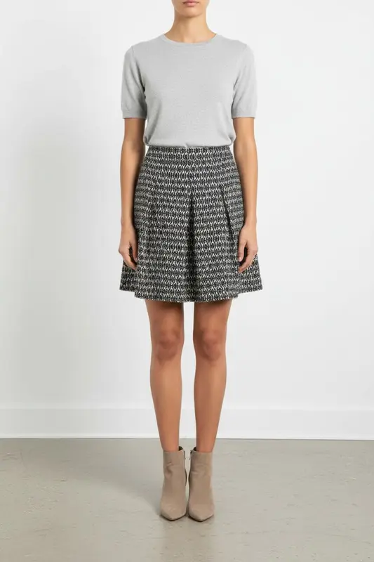 Jupe noire et blanche - Taille S/36