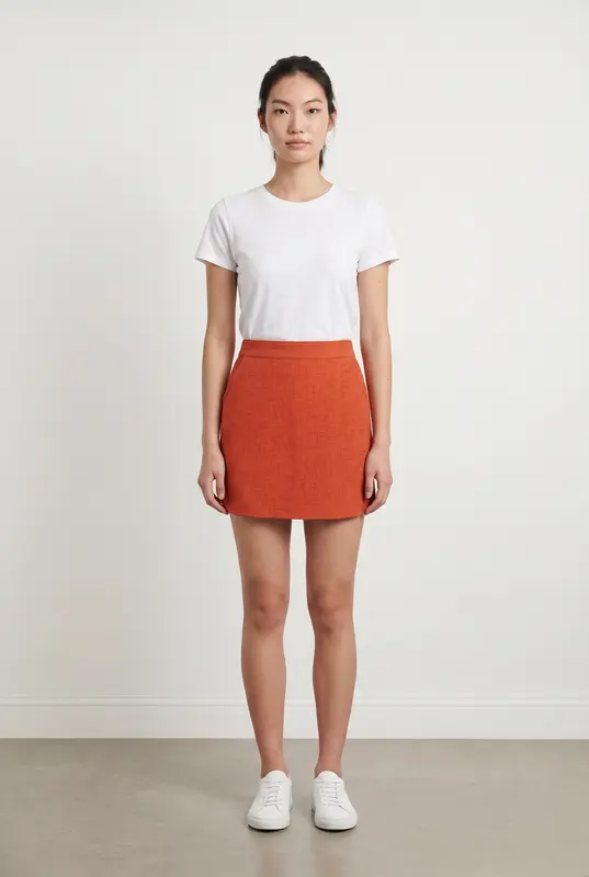 Jupe Orange - Taille M/38
