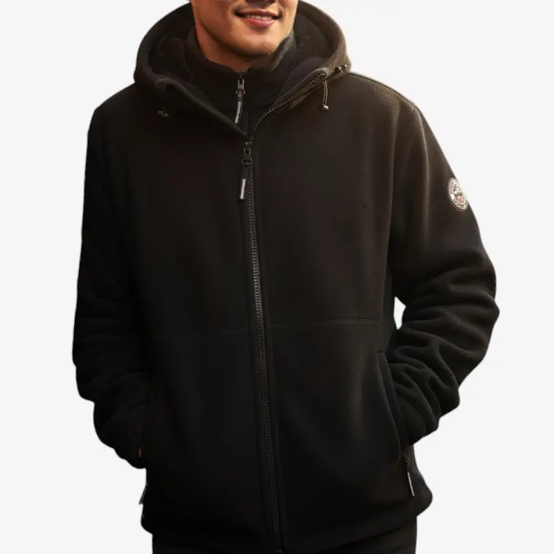 Kairo – Veste Zippée à Capuche et Manches Longues avec Poches