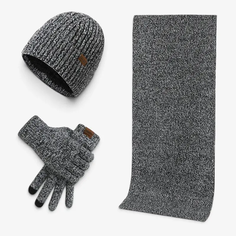 Kit hiver homme 3 pièces