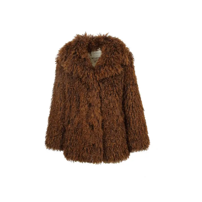KIWI (REF. 65262) CUIVRE- VESTE EN FAUSSE FOURRURE
