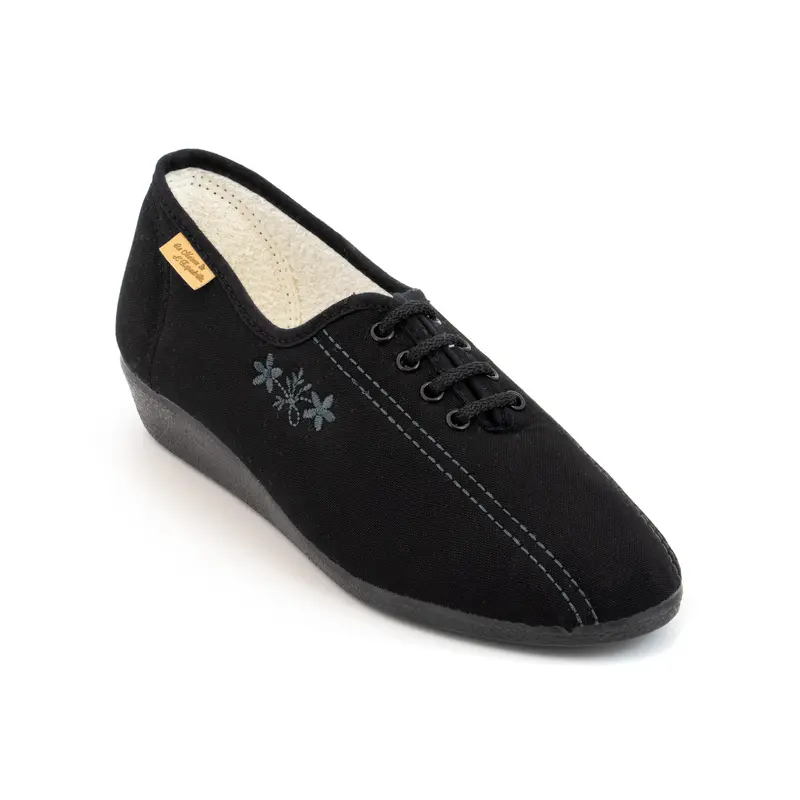 LA MAISON DE L'ESPADRILLE 2336 Femme Noir