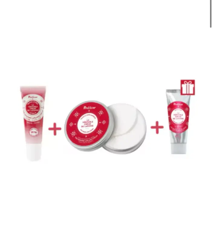La véritable crème Laponie Polaar Trousse rituel laponie Visage, Lèvres, Mains