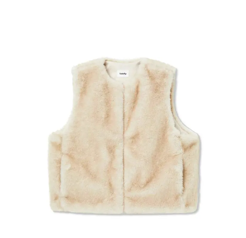 LABDIP Gilet Baci Mink - Femme