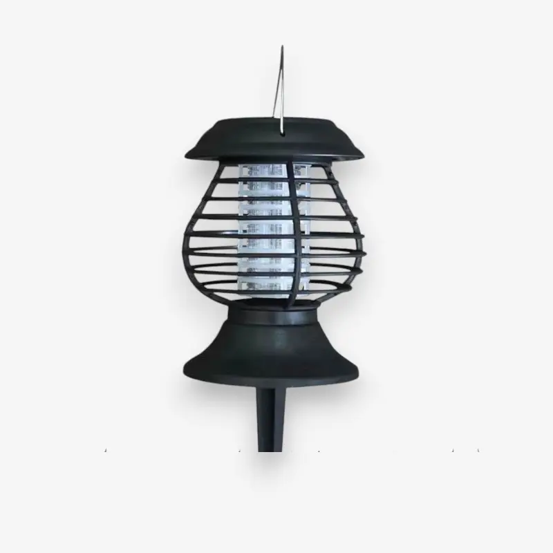 Lampe anti-moustiques LED solaire extérieur