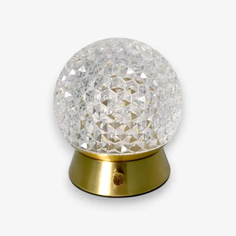 Lampe de bureau LED ronde rechargeable