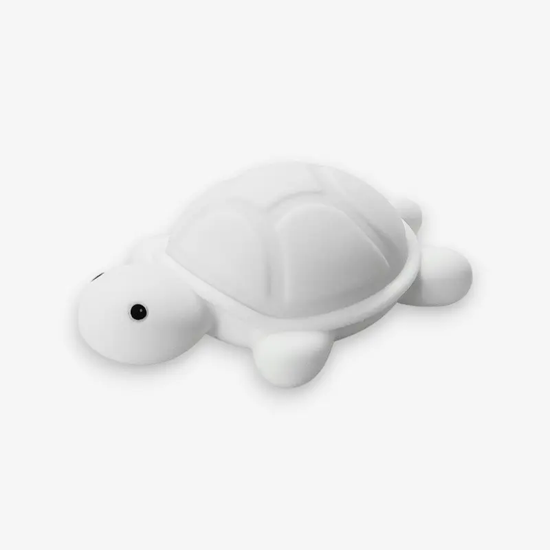 Lampe de table LED tortue veilleuse rechargeable USB-C