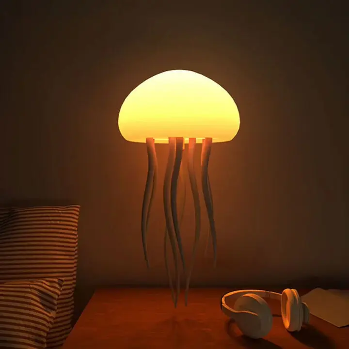 Lampe méduse JellyGlow à commande vocale