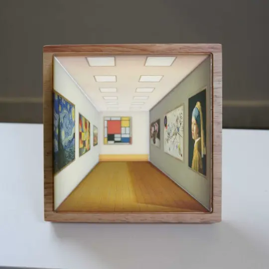 Lampe Murale 3D à Illusion Optique