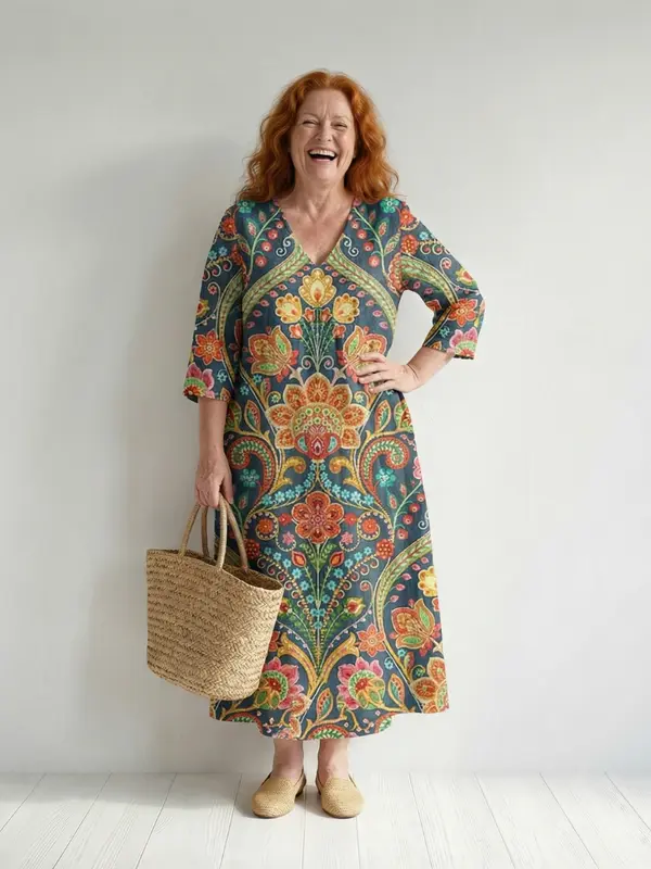 Lara - Élégante Robe Midi
