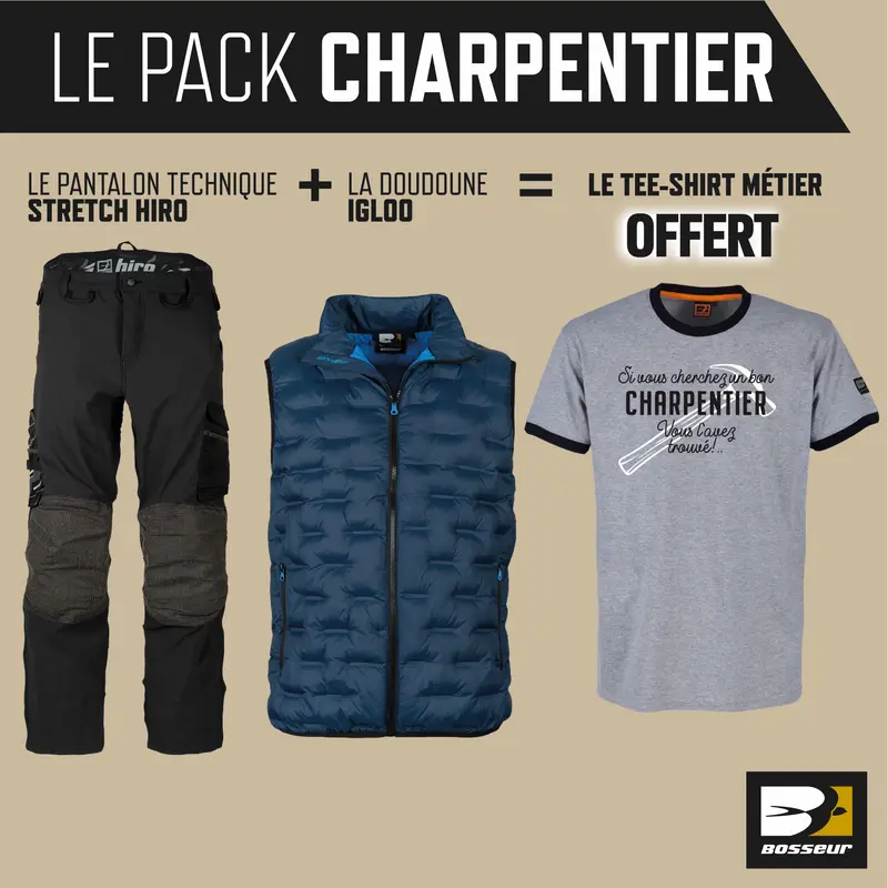 Le Pack Charpentier Bosseur