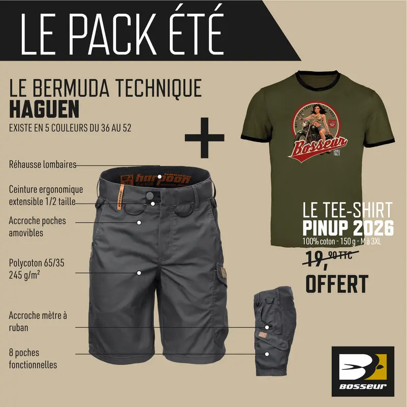 Le pack été Bosseur