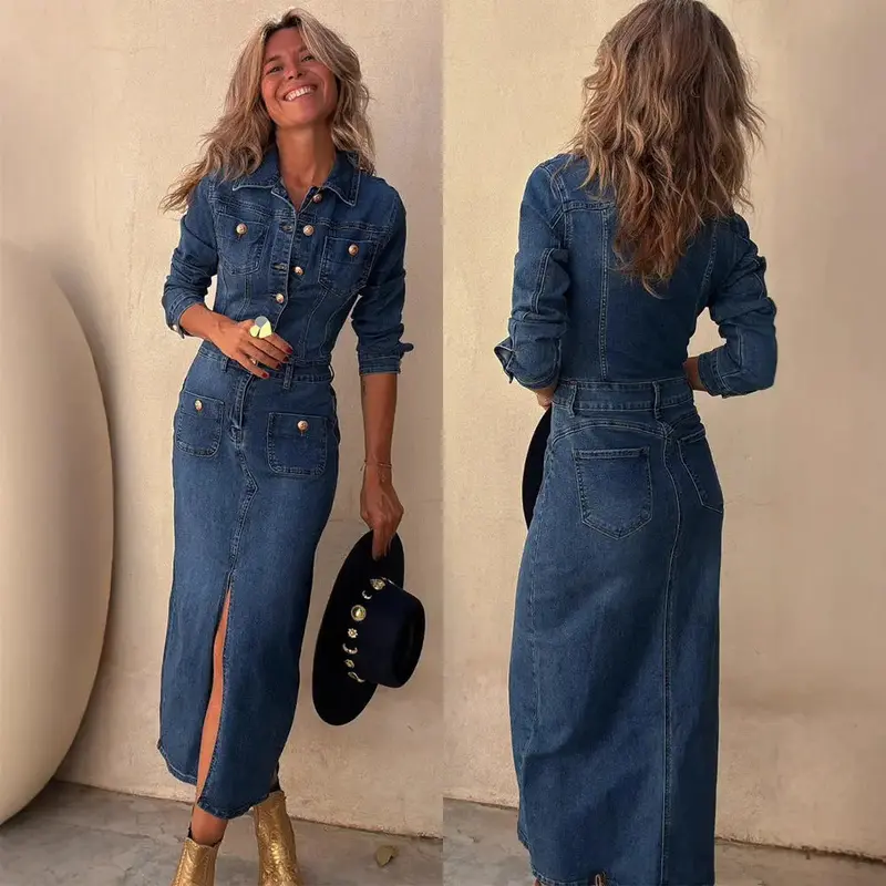 Leila - Denim Élégant Polyvalent