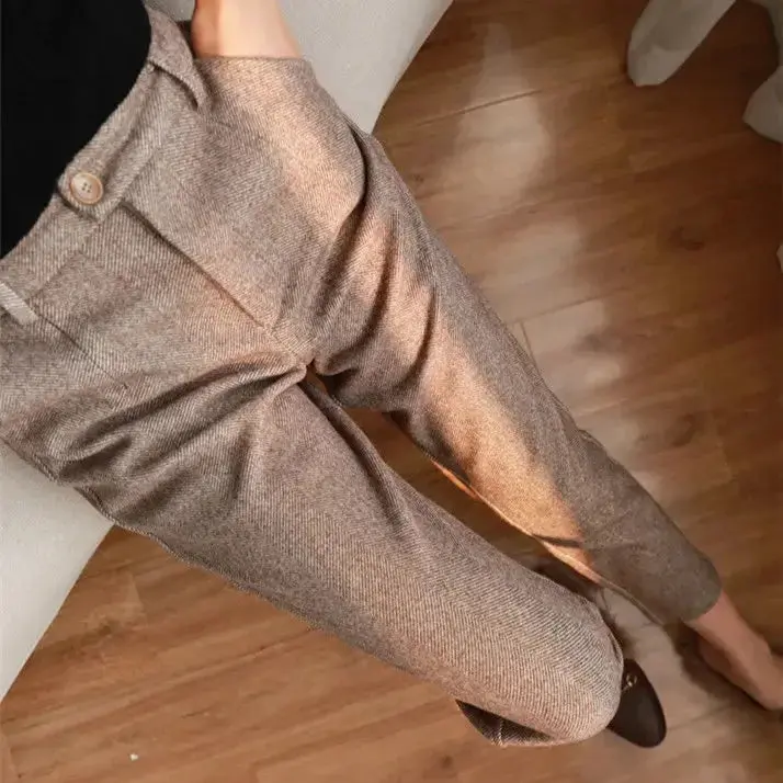 Leo - Pantalon Plissé Élégant pour un Style Polyvalent