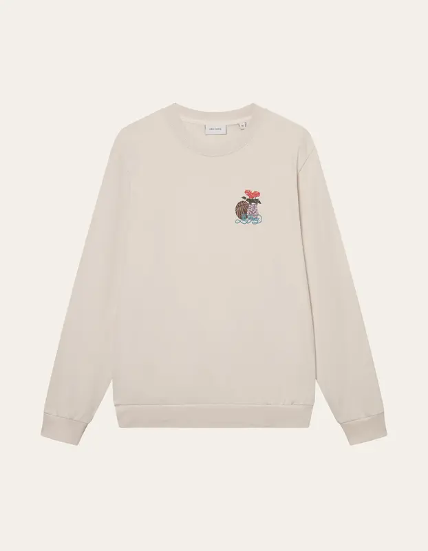 Les Deux Cole Table Sweatshirt Ivory