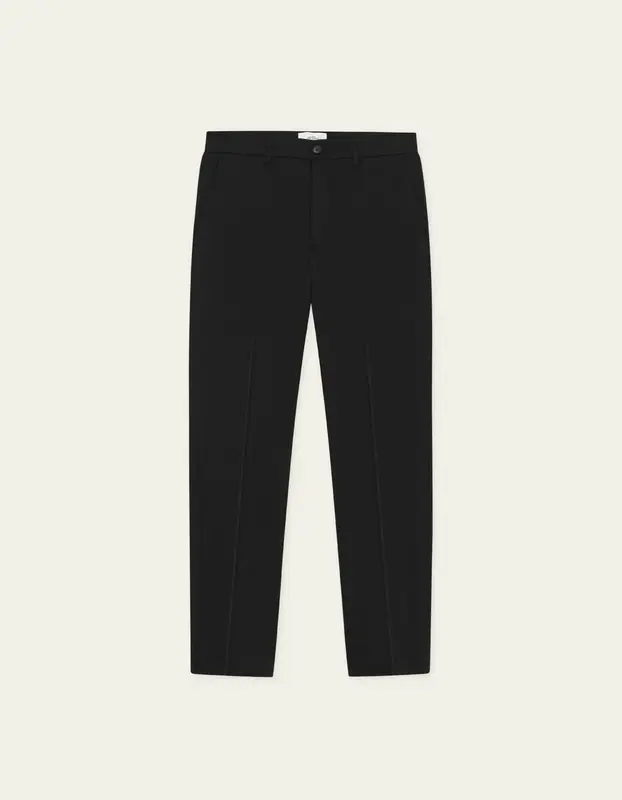 Les Deux COMO REG SUIT PANTS Black/Black