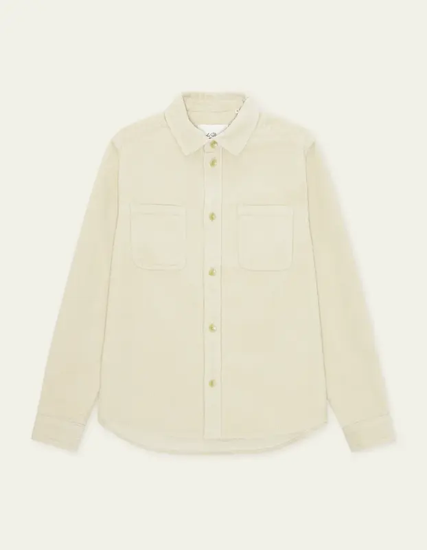 Les Deux CORDUROY OVERSHIRT Ivory