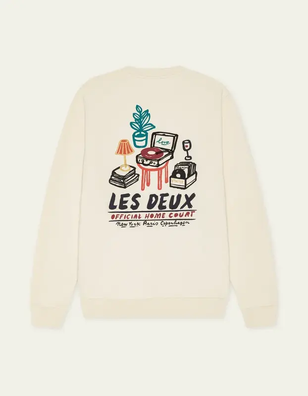 Les Deux RECORD SWEATSHIRT Ivory