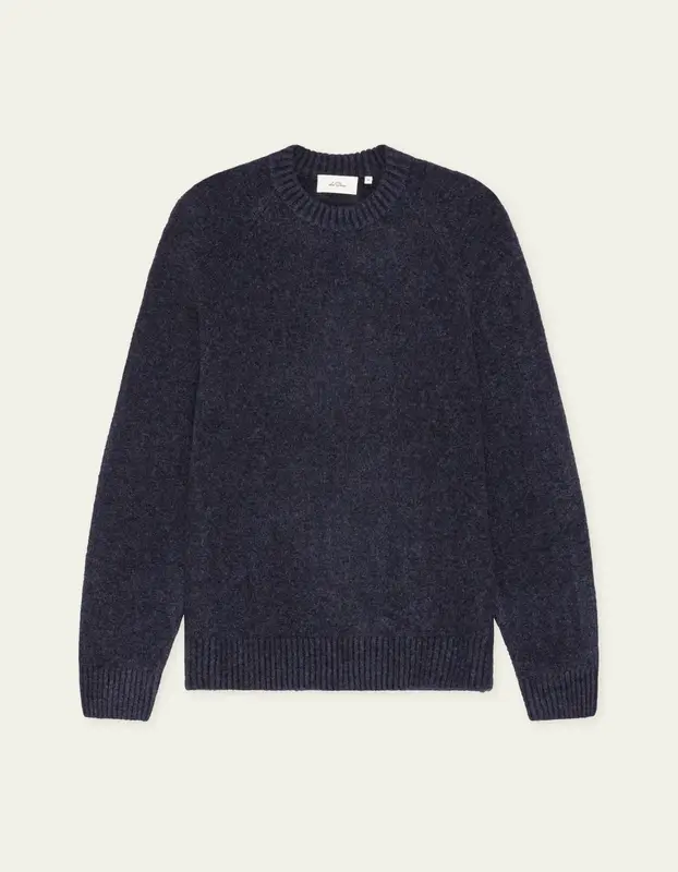 Les Deux SOFT ROUNDNECK KNIT Dark Navy Blue