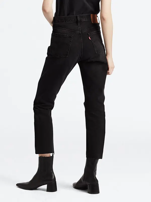 LEVIS 501 Cropped (Black)