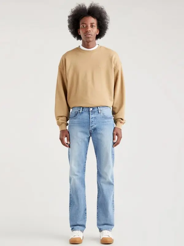 LEVI'S Jean 501 orginal couleur "I Call You Name" Bleu