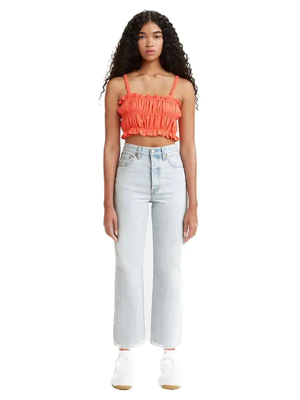 LEVI'S Jean Straight Ankle couleur Ojai Shore