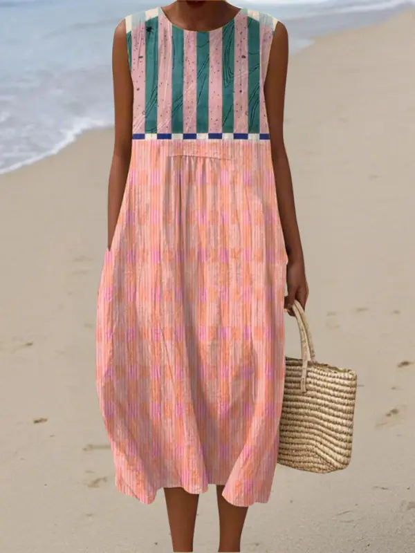 Lily - Robe Midi Pastel Joyeuse