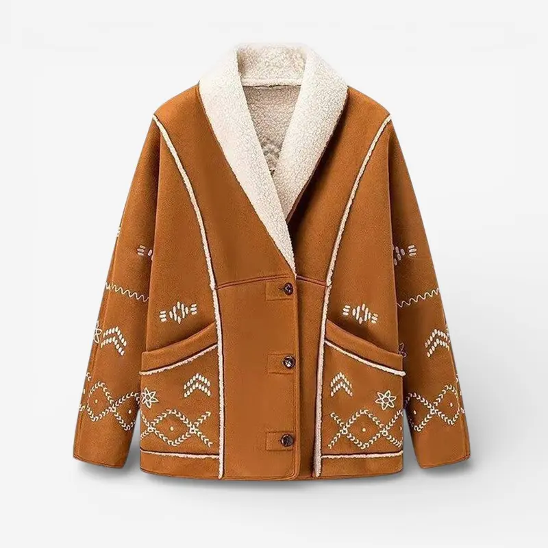 Lily – Veste à manches longues avec boutons et poches