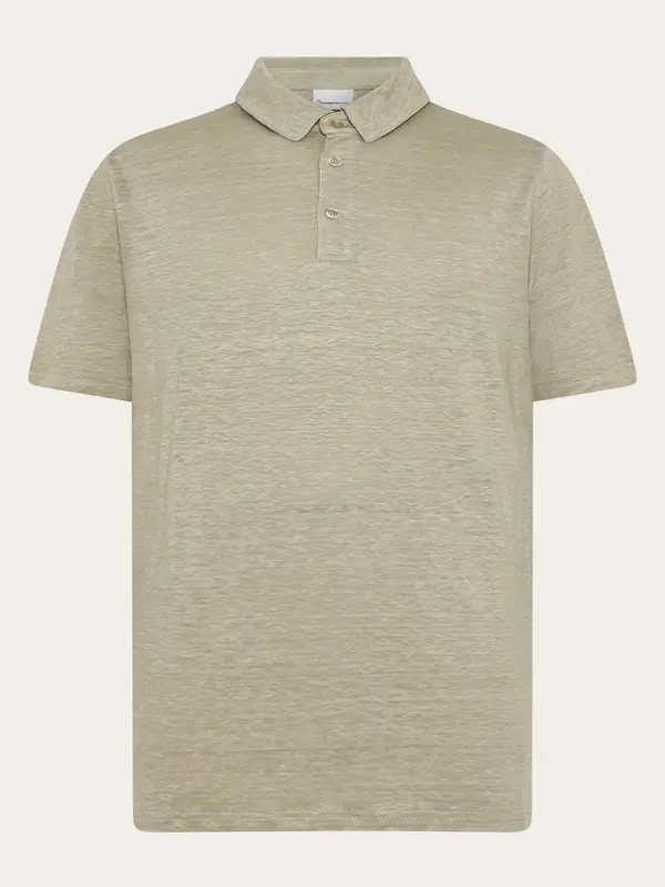 Linen polo - Twill