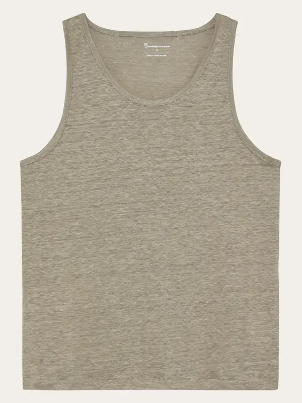 Linen tank top - Twill