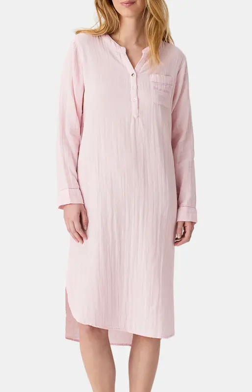 Liquette en gaze de coton - Blush