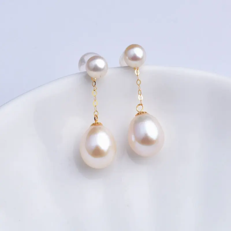 Lisa - Boucles d'oreilles en perles luxueuses