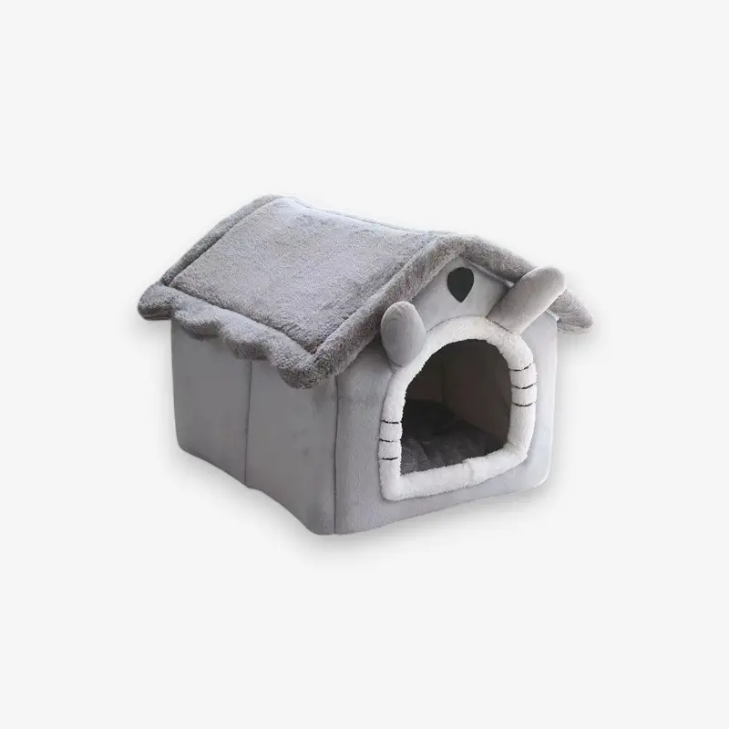 Lit-maison pour animaux pliable